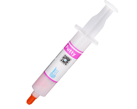 HY236 6.0W/m-K粉色导热泥20克短注射器装